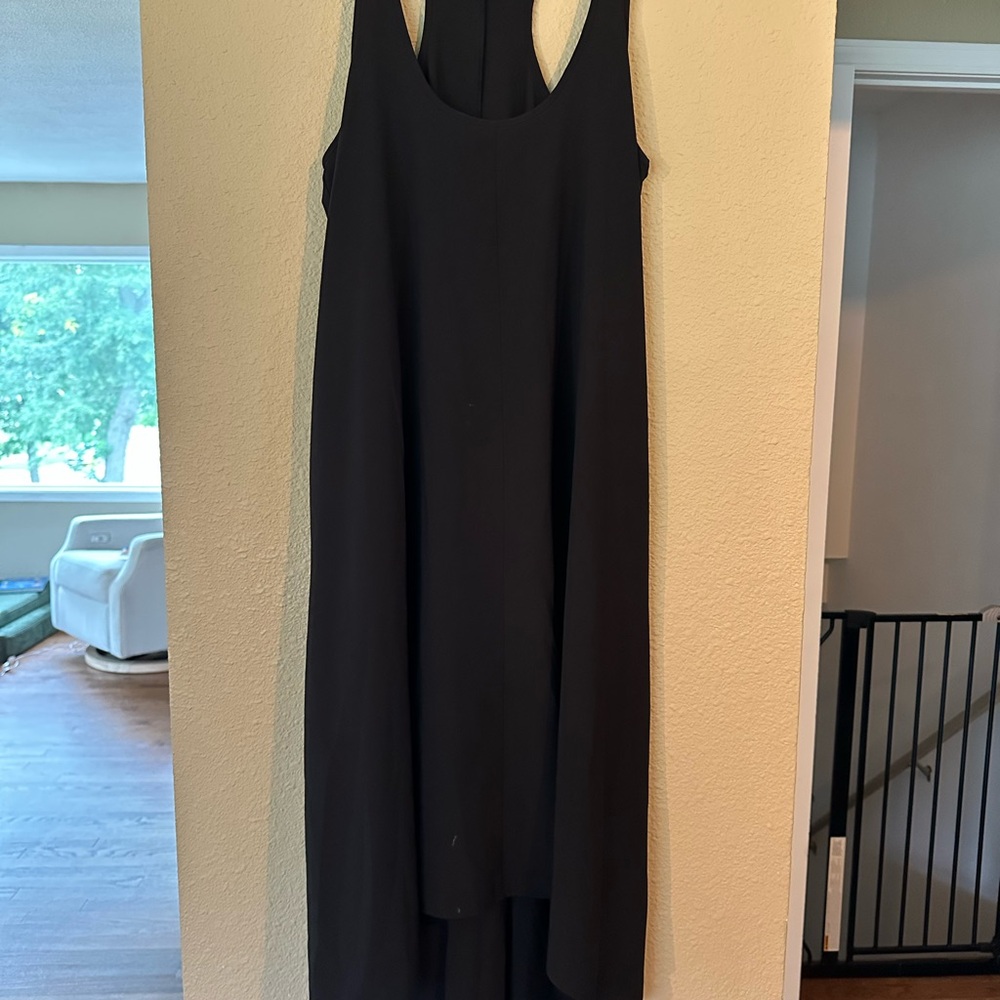 Athleta Black High Low Dress